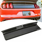 For 15-23 Ford Mustang Gt Carbon Fiber Color Rear Trunk Panel Decklid Trim Cover (For: 2018 Mustang GT)