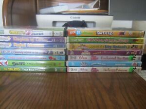 New ListingLOT OF 14 CHILDRENS MOVIES AND SING-ALONG-SONGS DVD's