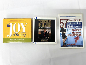 Sales Training CD Lot - Joy of Selling, Psychology of Selling, 57 Sales Tips