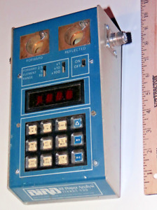 Bird 4381 Digital Watt Meter RF Power SWR dBm PEP %MOD Uses Std Bird 43 Plug-Ins