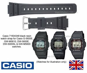 Genuine Casio Watch Strap Band DW-5600 DW-5000 G-5600E G-5700 GW-M5610 GW-M5600