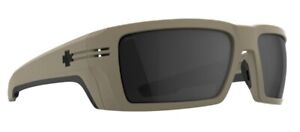 Spy Optic REBAR ANSI SE Z87.2+ Sunglasses - MATTE SAND / HAPPY GRAY Lens NEW