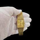 Gold Tone Stainless Steel  Bulova Quartz Japanese Made Women's Watch