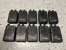 New ListingLot of TEN (10) Motorola Minitor IV Voice Pagers - AS-IS for PARTS or REPAIR