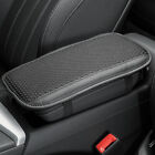 PU Leather Car Armrest Pad Cover Breathable Ice Silk Cushion Center Armrest Mat (For: More than one vehicle)