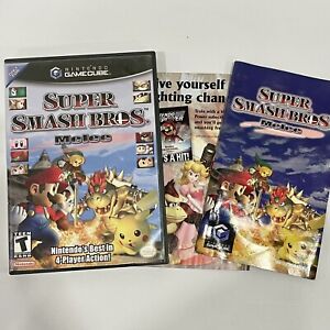 New ListingSuper Smash Bros Melee (Nintendo GameCube) CASE AND MANUAL ONLY - NO DISC