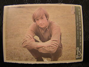 Vintage The Monkees Raybert Trading Card 1967 8 A Peter Tork In Some Grass TV