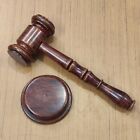 ANTIQUE LAWYER JUDGE GAVEL HAMMER WOOD COLLECTIBLE TABLE DECORATIVE