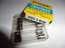 3 Amp, Fast Blow Glass Fuses, 1-1/4