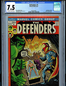 Defenders #1 1972 CGC 7.5  Marvel Comics Amricons K10