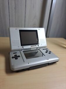 Nintendo DS Original NTR-001 Silver W/ Stylus Handheld Console System - Tested