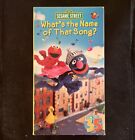 Sesame Street - What's the Name of That Song?  VHS 2004 17 songs  50 min long