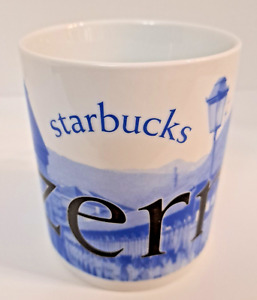 Lucern Starbucks Mug 2002 Switzerland City Mug Made In England Coffee EUC