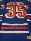 Nwt Adult Customize jersey Rangers #35 Mike Richter Size 50(L) Color Blue
