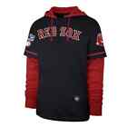 Boston Red Sox Men's 47 Brand Fall Navy Shortstop Pullover Hoodie - All sizes