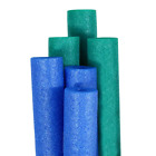 Big Boss Blue and Teal round Pool Noodles (6-Pack) Outdoor Spring Summer Fun