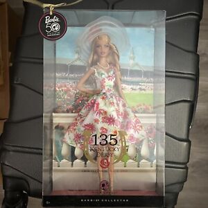 New Listing135 Kentucky Derby Churchill Downs Barbie Mattel Pink Label 50th Anniversary