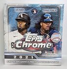 New Listing2021 Topps Chrome MLB Baseball Mega Box 50 Cards Includes 10 X-Fractor Parallels