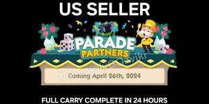 Monopoly Go Parade Parner Event FULL CARRY!!!!  COMPLETE IN 24 HOURS