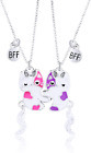 Best Friend Necklace Gifts Magnetic Matching Friendship Necklace for 2 Girls BFF