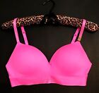Victoria's Secret-PINK- Everywhere Wireless PushUp Bra-Choose Sz-Flaws-See Note