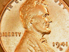 1941 D American Cent Circulated Red-Brown Lincoln Wheat Denver Mint Penny