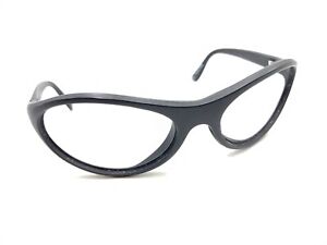 Serengeti 6444 Matte Black Wrap Sunglasses Frames 130 Italy Designer Men Women