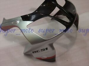 Front Fairing Nose Plastic Fit For Honda RVT1000R RC51 2000-2006 Silver Black 02
