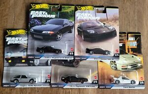 Hot Wheels Premiums 2023 Fast and Furious - 5 Car Set