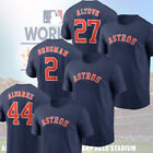 Houston Astros 2024 World Tour Mexico City Series Players Name & Number T-Shirt
