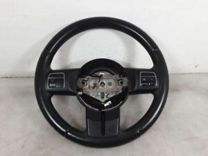 Jeep JK Wrangler OEM Black Leather Steering Wheel 2011-2017 87393