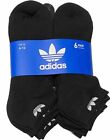 Adidas Men's 6-Pairs Low Cut Socks  Black