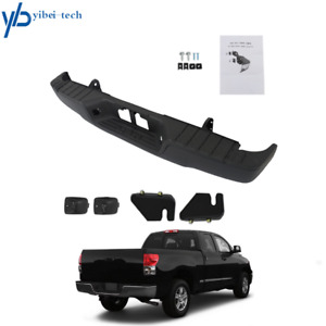 Step Bumper Assembly For 2007-13 Toyota Tundra With Rock Warrior Pkg Black Rear