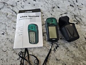 Garmin eTrex Venture GPS Complete with Carrying Case & Instructions