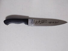 DAVID HOWARD THORNTON Signed KNIFE Terrifier Art the Clown +Bonus Photo JSA COA