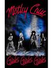 Motley Crue Girls Girls Girls Textile Poster