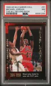 New Listing1999 Upper Deck Michael Jordan Career - #51 Michael Jordan PSA 7