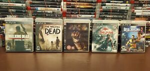 PS3 Playstation 5 Game Lot~ Dead Space Walking Survival Telltale Island Rising 2