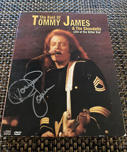 THE BEST OF TOMMY JAMES & THE SHONDELLS LIVE Bitter End Autographed No COA.