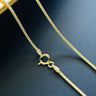 925 Sterling Silver Gold-Plated Diamond Cut Popcorn Chain Necklace Italy