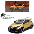 Pop Race 1:64 Toyota Pandem GR Yaris (Gold) PR64-41
