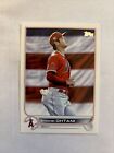 2022 Topps Series 2 Shohei Ohtani Los Angeles Angels Photo Variation SP #660