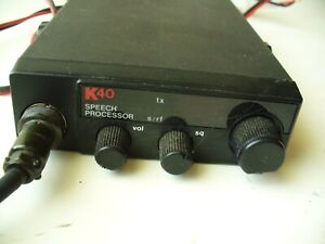K40 Speech Processor CB Radio with Microphone Model K40-7