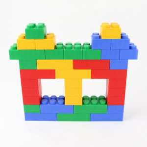 UNiPLAY Plump Soft Building Blocks — Jumbo Multicolor Stacking Blocks for Cogn
