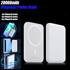 20000mAh Wireless Charger Power Bank Magnetic Battery Pack for iPhone 14/13/15