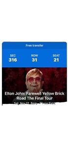 Elton John Concert Tickets Phoenix