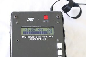 New ListingMFJ Model 259B HF/VHF Antenna/SWR Analyzer Ham/Amateur Radio Working Condition