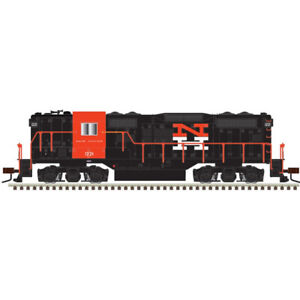 Atlas Model Railroad 40005351 N Scale New Haven GP-9 Silver Locomotive #1221