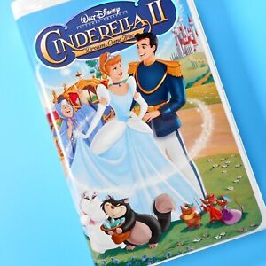 New ListingCinderella 2 Movie Disney Dreams Come True VHS Tape Video 2002 Clam Shell 22026