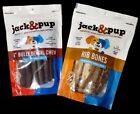 2 Pkg ~ JACK & PUP ~ (5) Rib Bone Dog Treats & (6) 6